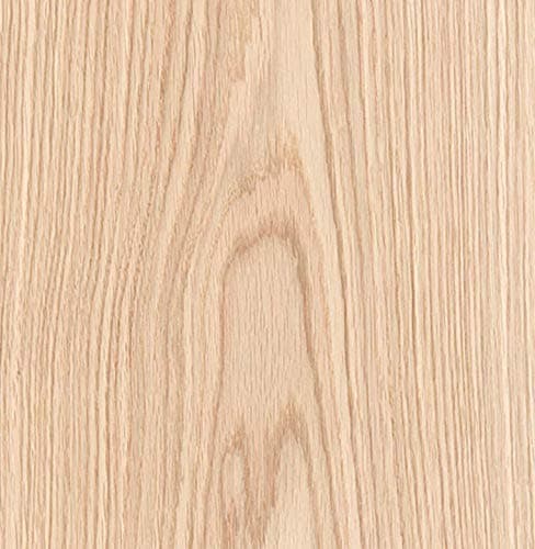 Red Oak 24 x 96-inch Flat Cut, 3M Peel and Stick Wood Veneer Sheet – Self-Adhesive Wood Veneer, A Grade, Smooth-Finished – Versatile for Furniture Restoration, Cabinetry & DIY Use