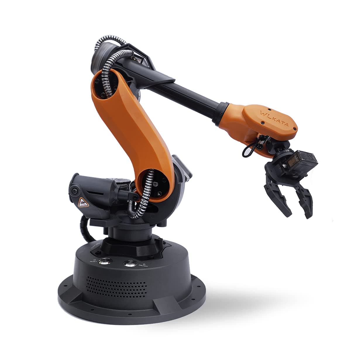 wlkata Mirobot 6DoF Mini Industrial Robotic Arm Educational Kit Programmable Robotic Arm Lightweight Professional Desktop Robotic Arm for K12 or 3D Printer