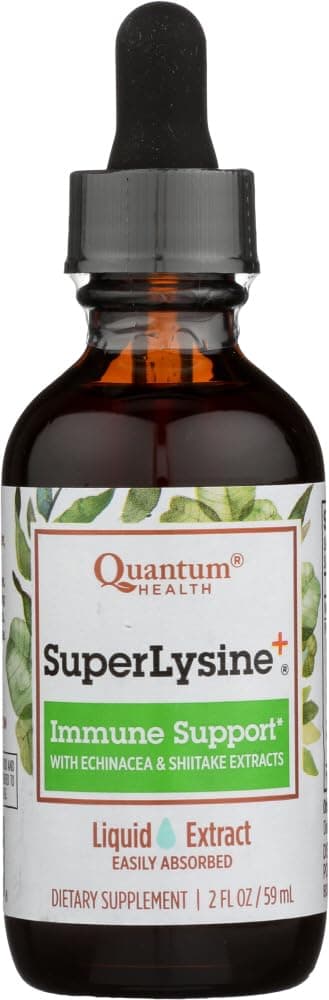 Quantum Amino Acid Super Lysine Plus Liquid Extract, 2 Ounce - 3 per case.