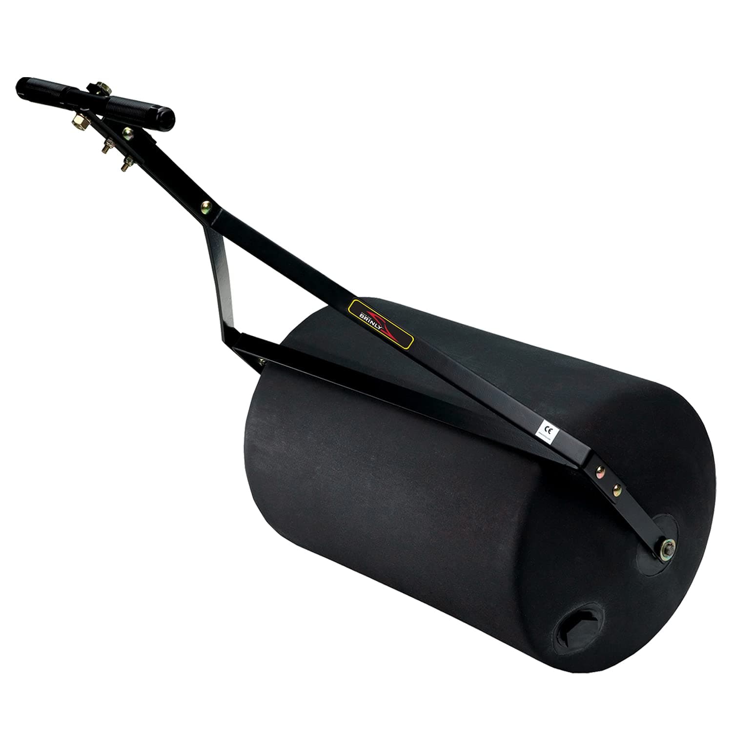 Brinly PRC-241BH-A 270-Pound Combination Push/Toe Poly Low Roller with Easy Turn Tether Plug, 18" x 24"