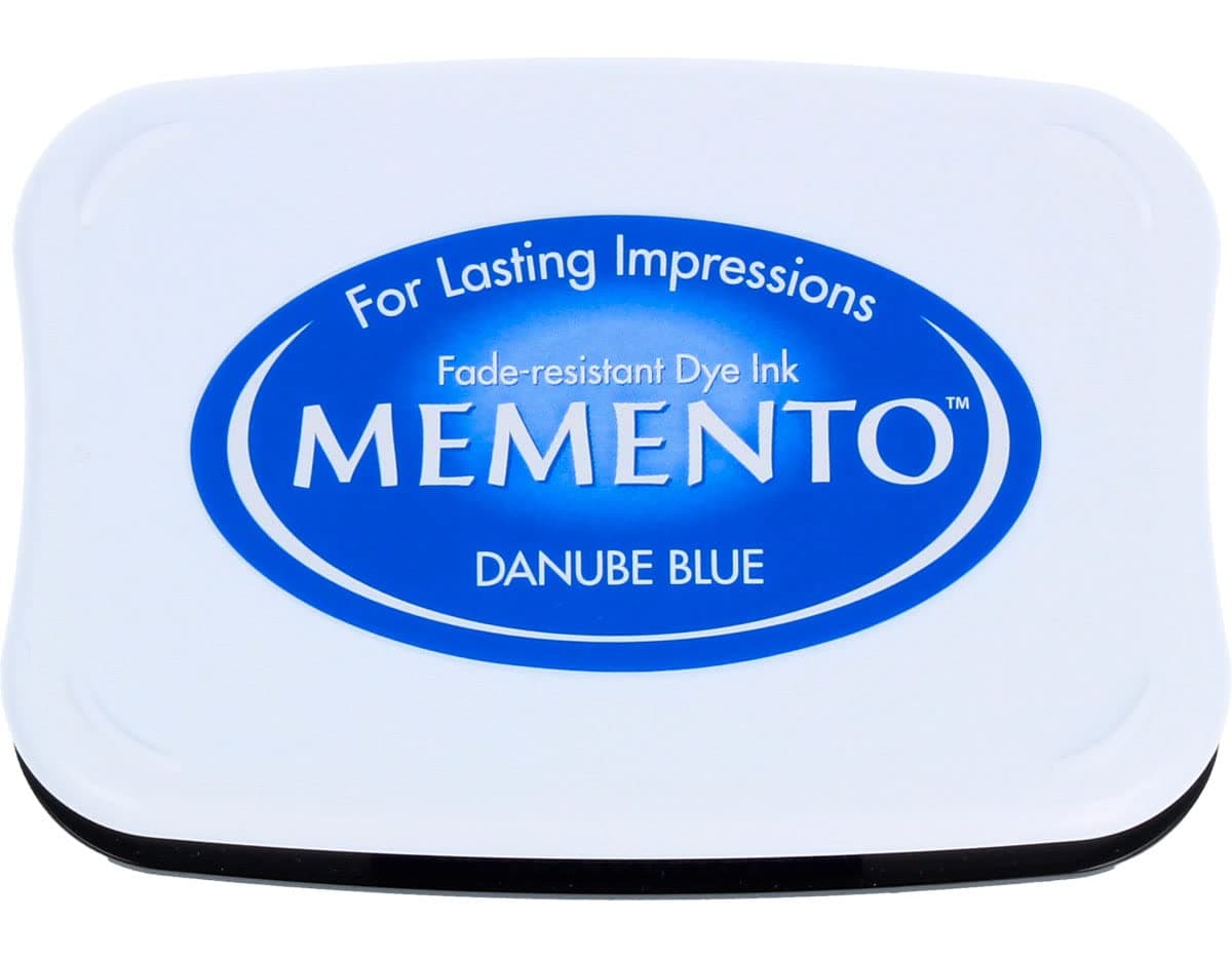 Tsukineko Memento Ink Pad Danube Blue