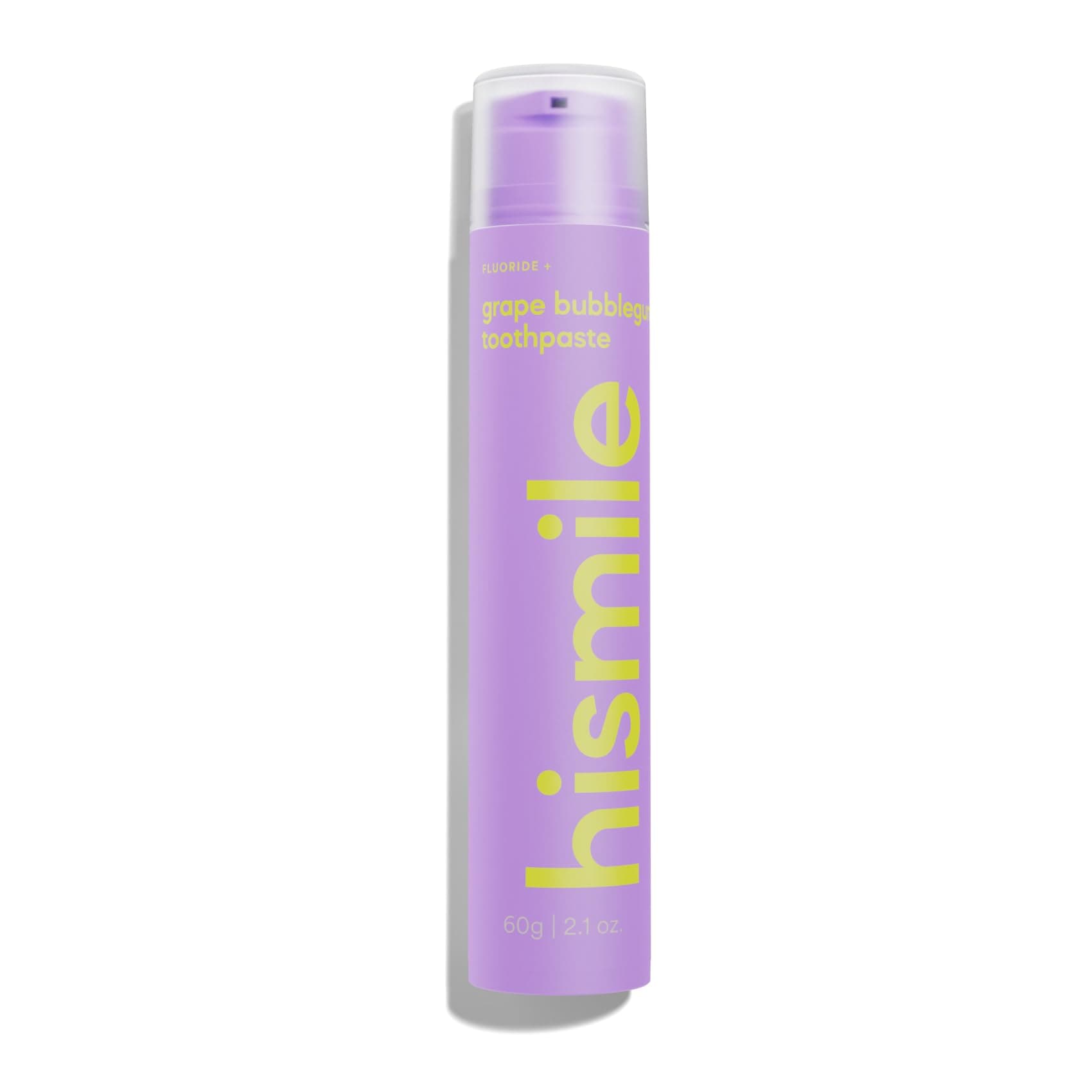 Hismile Grape Bubblegum Flavoured Toothpaste | Flavoured Toothpaste Range | Fluoride Formula | Grape Flavour