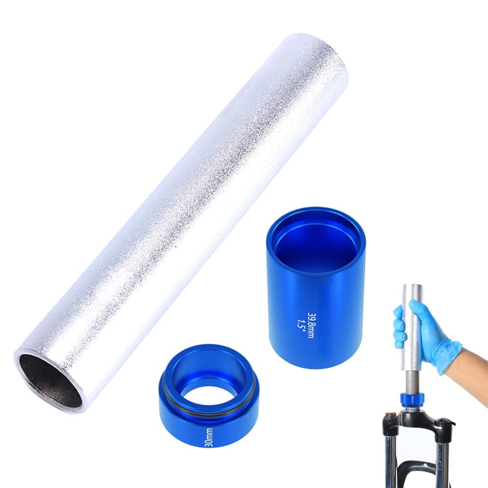 Crown Race Setting Tool, 3PCS Bike Fork Crown Race Setting Tool, Bicycle Fork Nut Setting Installer, Bicycle Repairing Front Fork Setter Kit 28.6mm