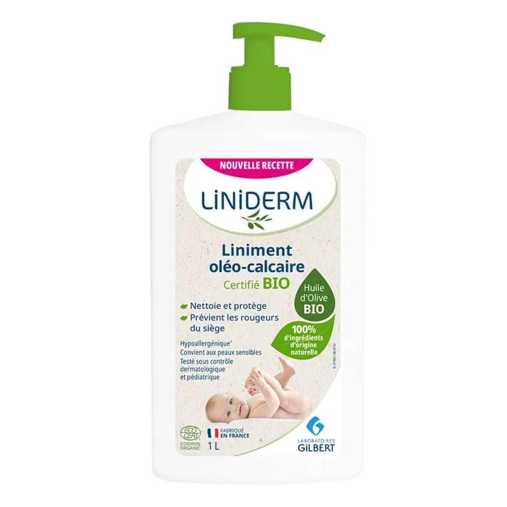 Gilbert Liniderm Oleo-Calcaire Bio Liniment Pumpflasche 1 L