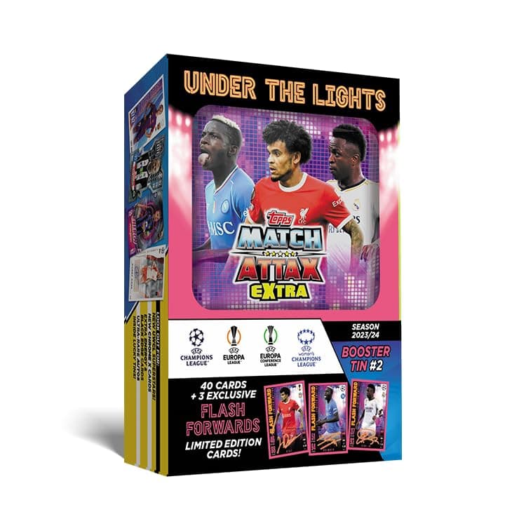 Match Attax Extra 2024 - Booster Tin - Flash Forwards