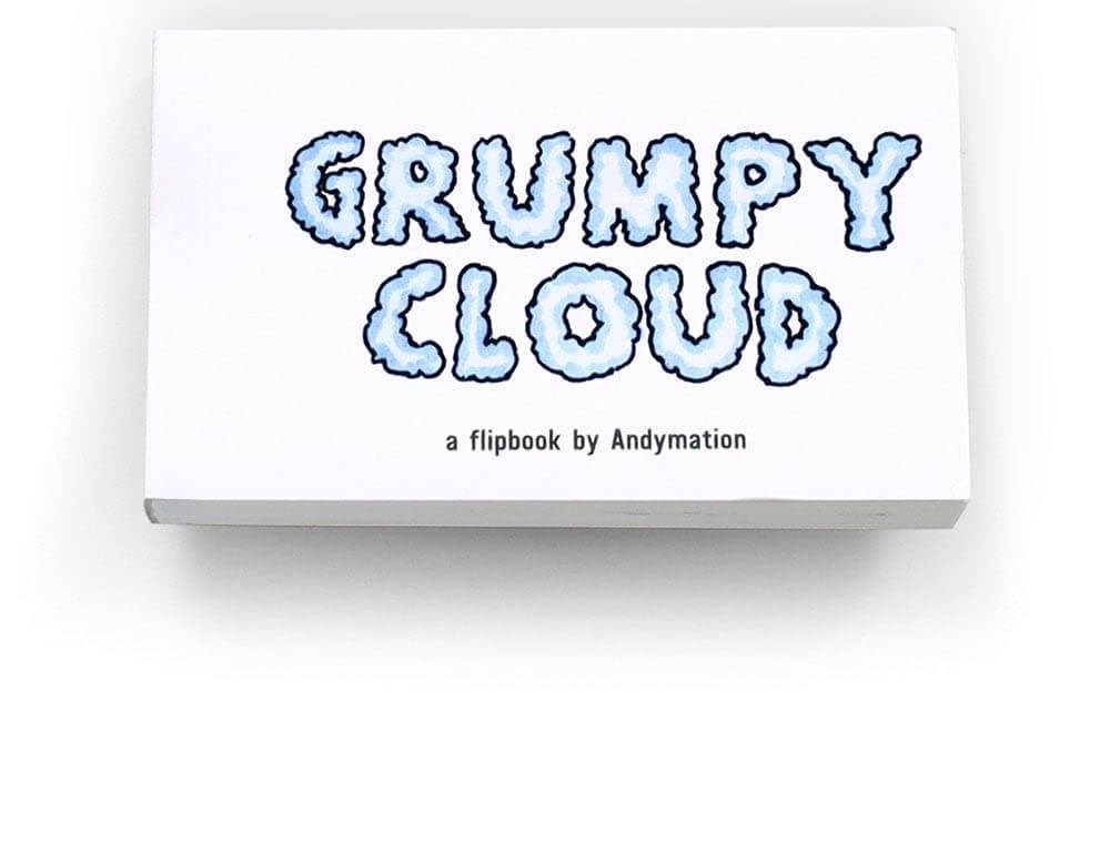 Grumpy Cloud Printed Flipbook