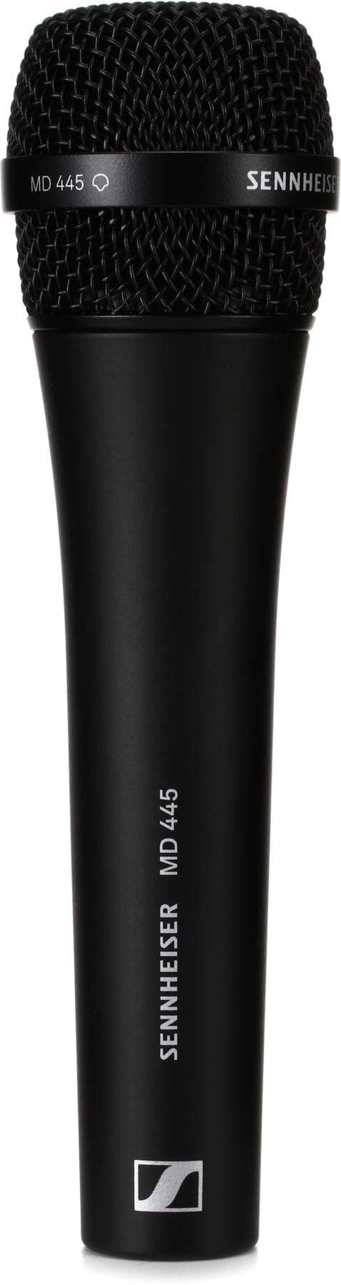MD 445 Professional Super-Cardioid Dynamic Vocal Microphone for highest rejection on loud stages