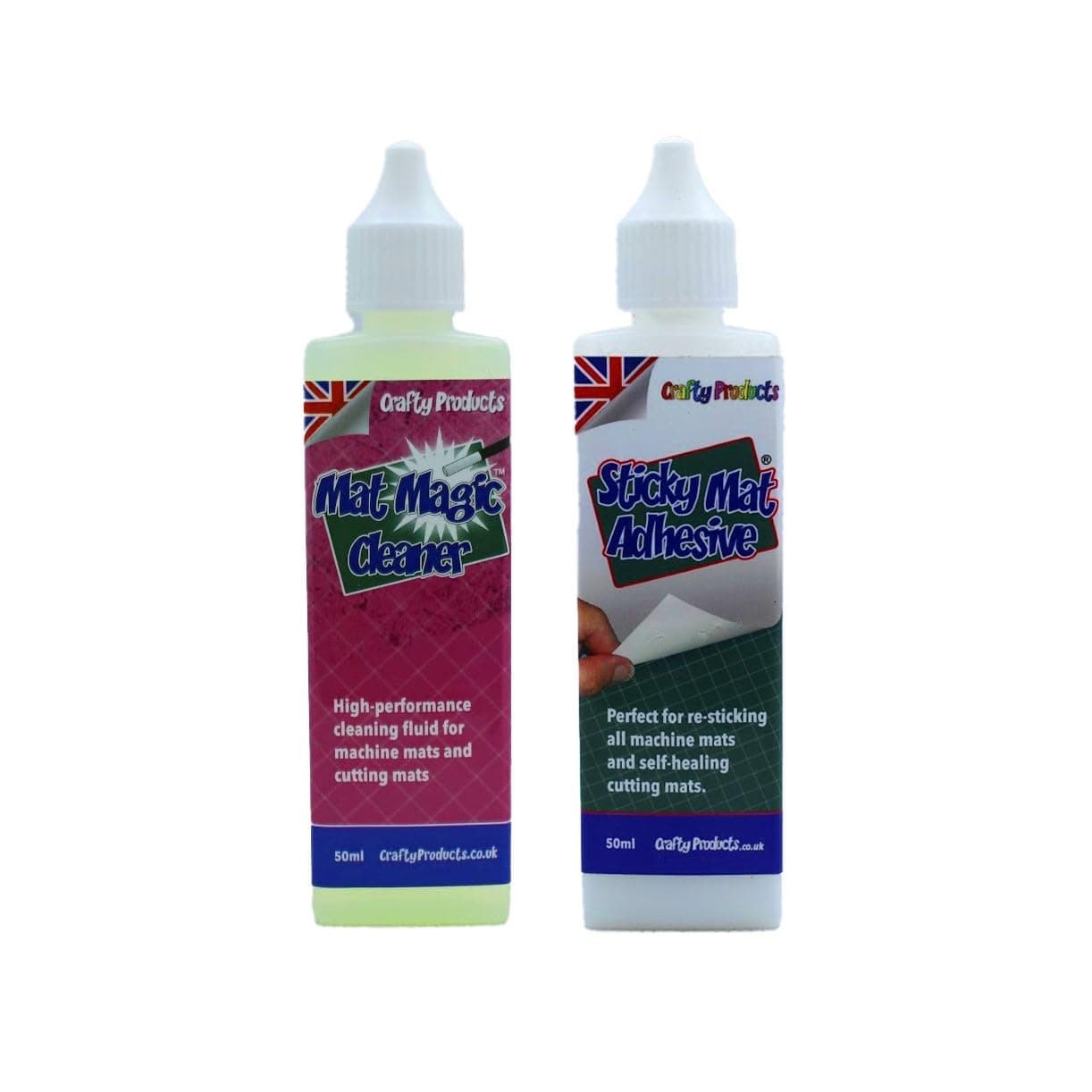 1x Sticky Mat Adhesive + 1x Mat Magic Cleaner Set - Cutting Mat Glue Machine Sticky Mat Craft Crafting Scan Cut
