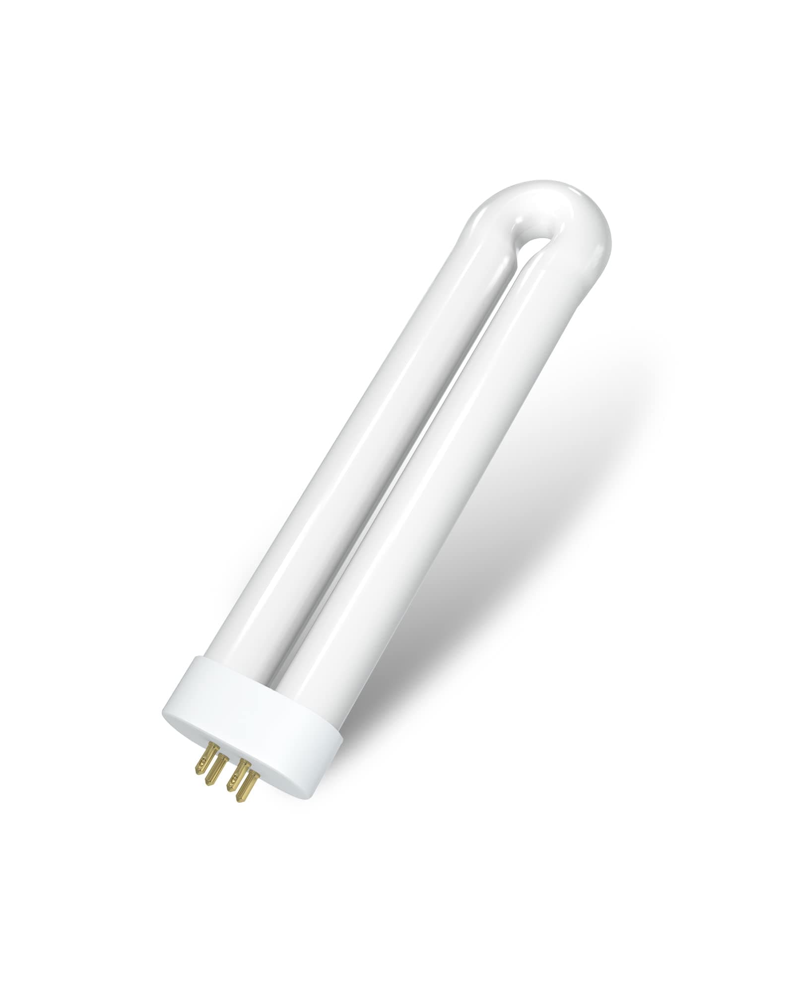 Dichroma Bug Zapper Light Bulb Replacement for 15W Bug Zapper with 4-Pin Base, Ful 15W-BL U-shaped Twin Tube Lamp for Outdoor Mosquito Zapper, 1 Pack