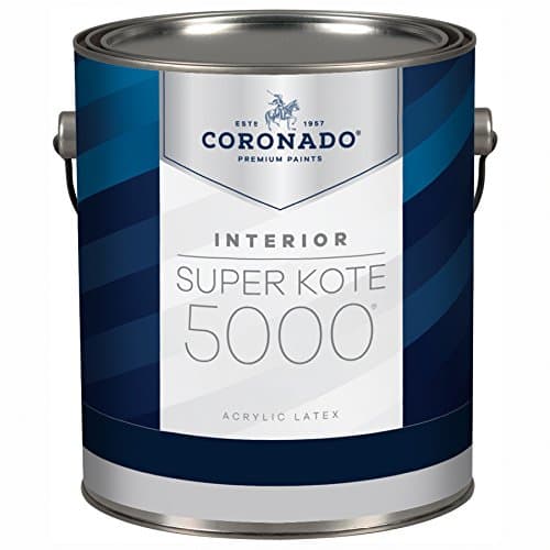 Super Kote 5000 Interior Acrylic SemiGloss Enamel by Benjamin Moore (Gallon, White)