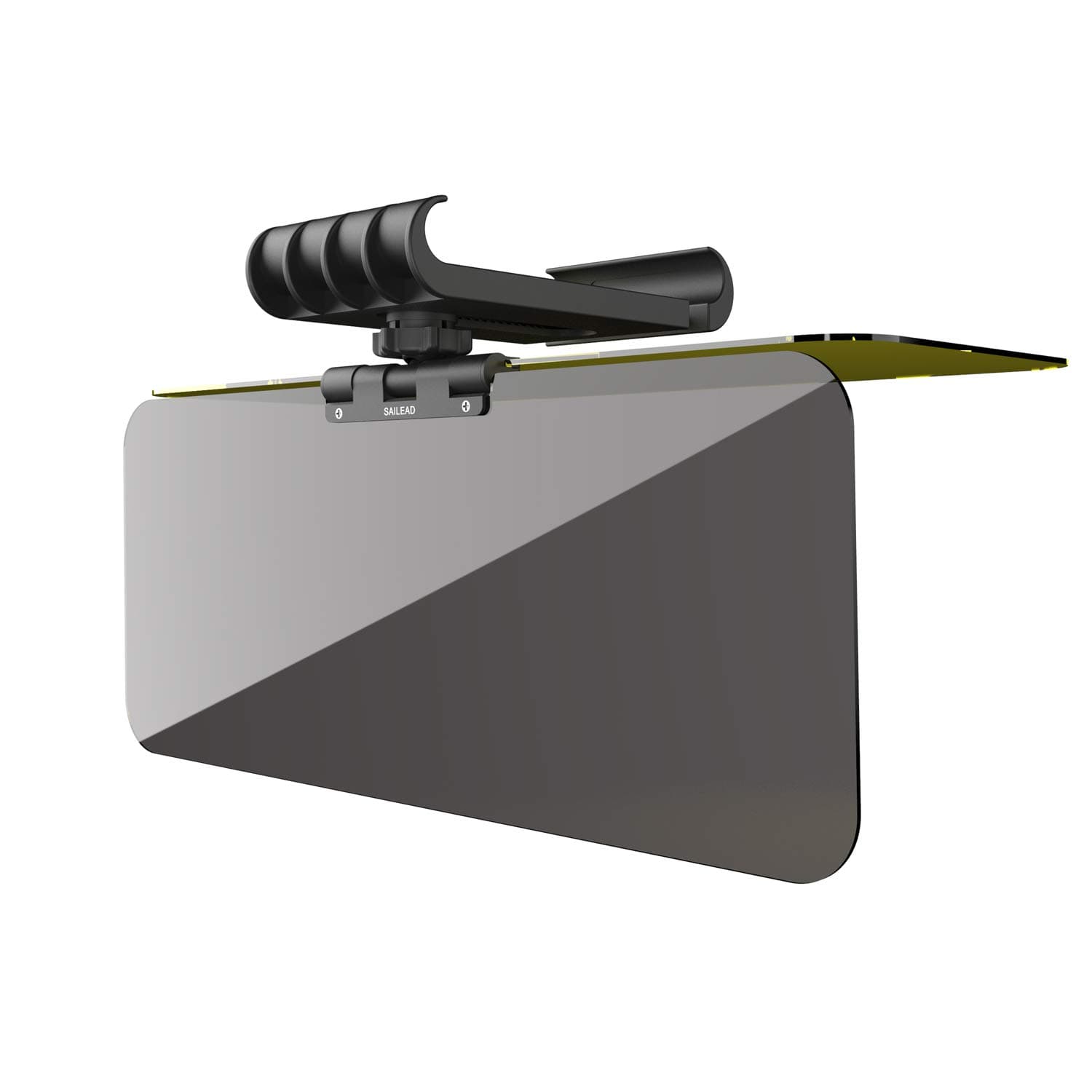 SAILEAD Polarized Sun Visor Extender for Car, Automatic Installation Day and Night Car Sun Visor Protects from Sun Glare, Headlights, Universal Fits Visor Thickness Less Than 0.86 inch, SUVs and RVs