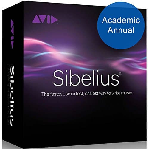 Sibelius 8 Academic for Students/ Teachers Annual Subscription