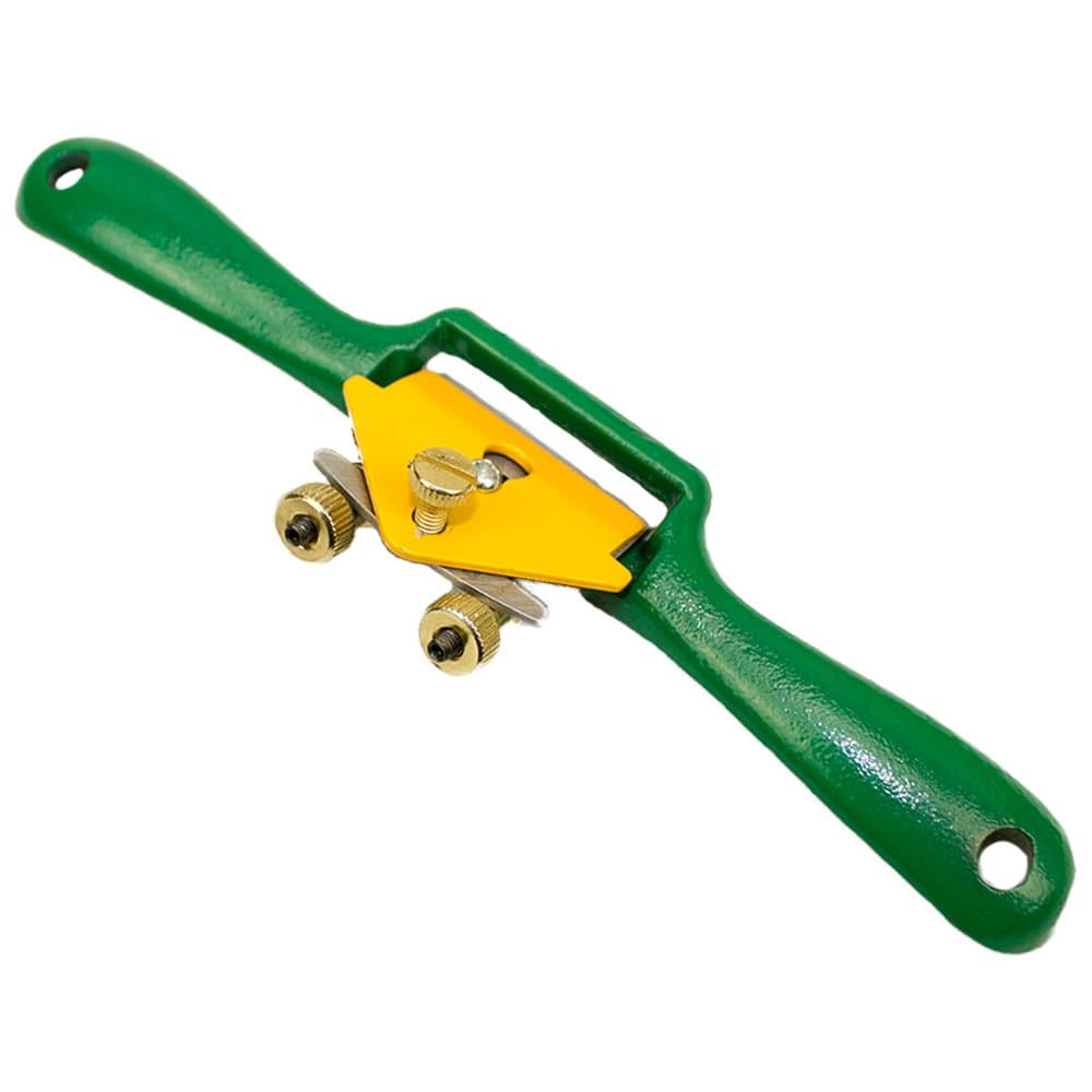 9-inch Woodworking Adjustable Spokeshave Flat Base Plane Bench Planer Cutting Edge Spoke Shave Hand Tool for Woodcarver Carpenter