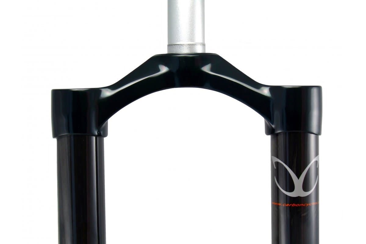 Exotic Sub-Arctic Carbon Fat Bike Fork, Super Light and Strong with QR15