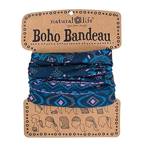 Natural Life Boho Bandeau, Black/Cream