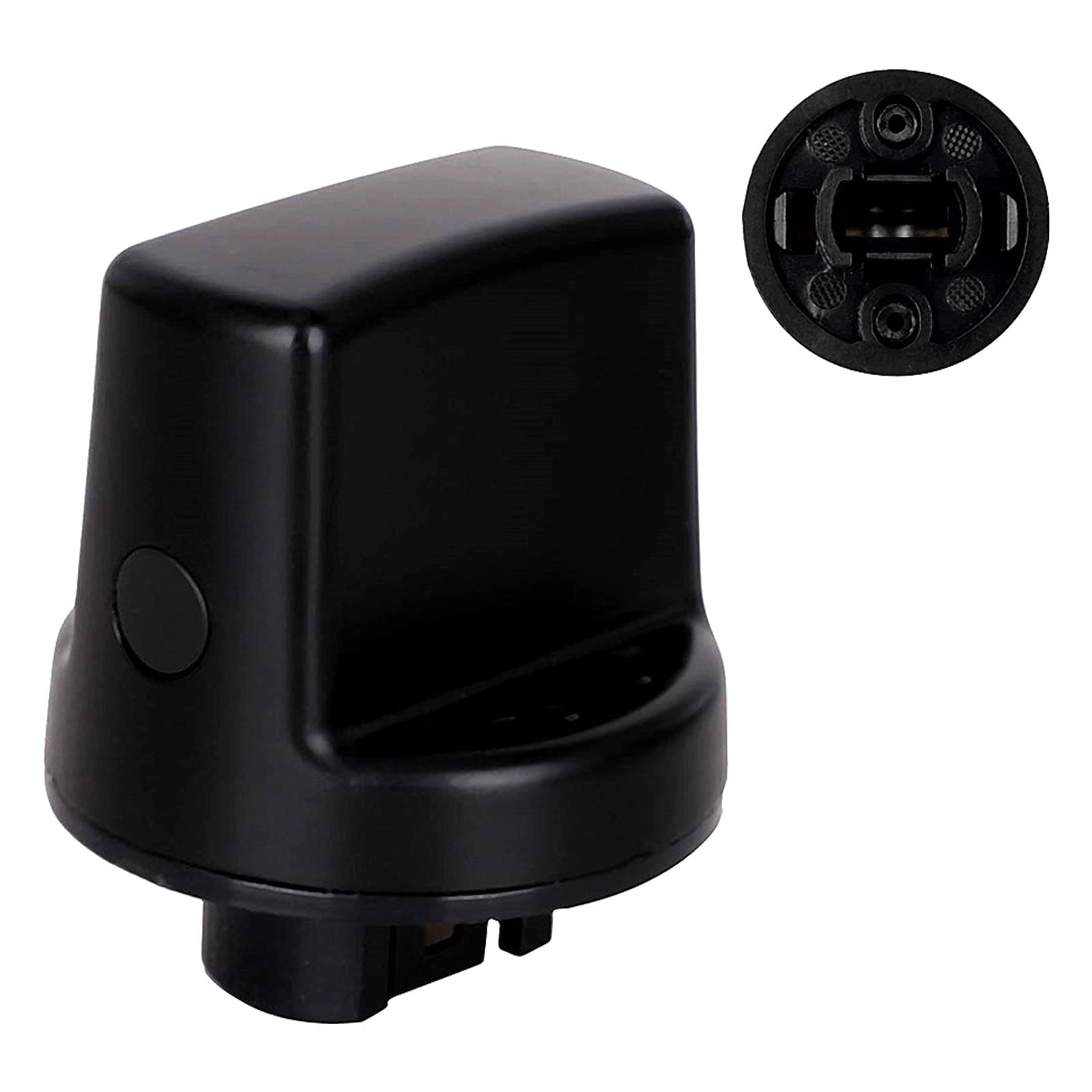 VCCA Keyless Ignition Knob Push Turn Key Ignition Start Switch Knob Cap & Insert Set for 2007-2013 Mitsubishi Outlander 2008-2017 Lancer Replace# 4408A167 4408A031