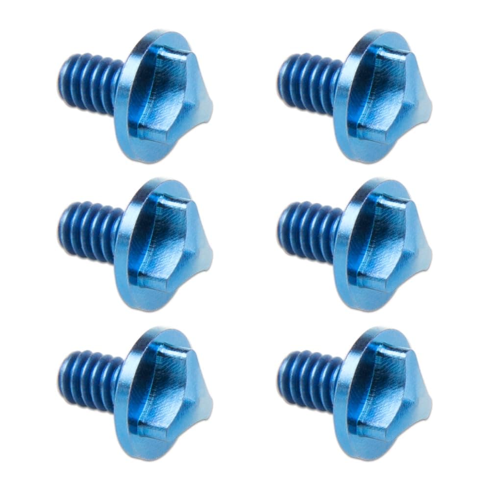 SaiDian6Pcs Titanium Blue Screw Set Knife Handle Screws for Microtech UTX-85 Matrix
