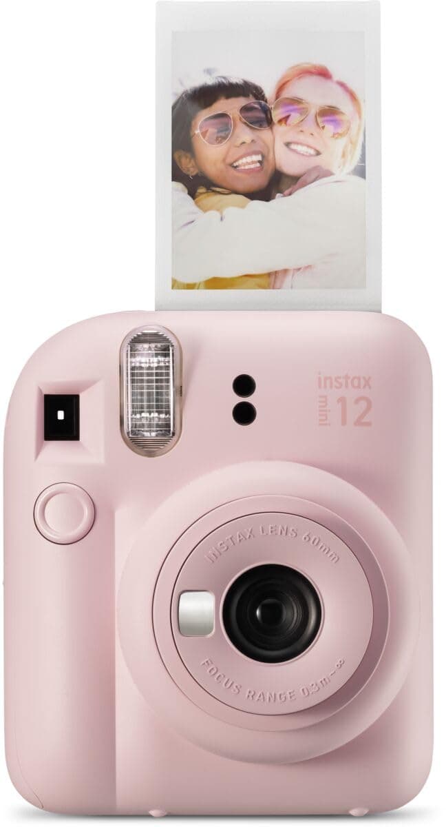 Instax Mini 12 Instant Camera - Blossom Pink