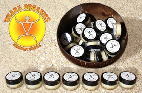 Organic Solid Hawaiian Perfume - 0.2oz - PLUMERIA WHITE GINGER