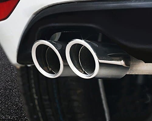 Rear Chrome Exhaust Muffler Tip End Pipe for VW Golf 6 Golf 7 MK6 Mk7