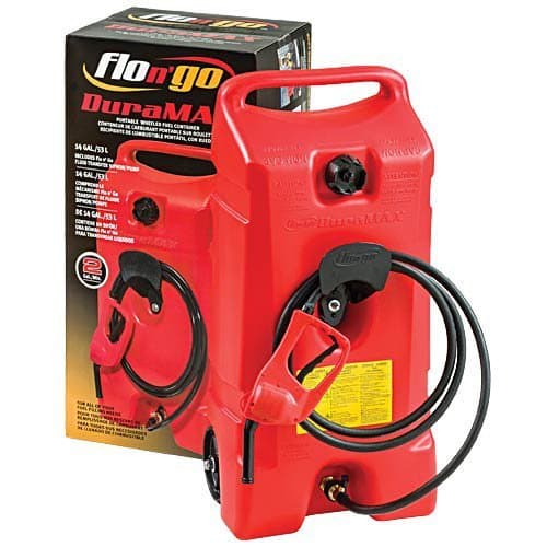 Scepter Canada Inc. Polyethylene DuraMax Fuel Container with Pump - 14 Gallon, Red