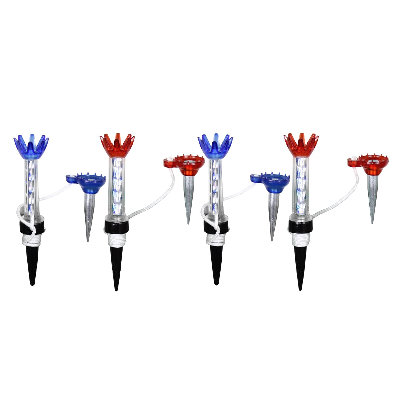 Golf Practice Tees, 3/4/6 Pieces Packed, Magnet Tee and Rubber Tee,Indoor and Outdoor,for Driving Range and Practice Mat