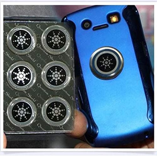 EMF Protection Shield Anti Radiation Protector EMR Blocker Device Neutralizer Anti Radiation Cell Phone Sticker for All EMF Devices-WiFi, iPhone, iPad, Laptop (6pcs)