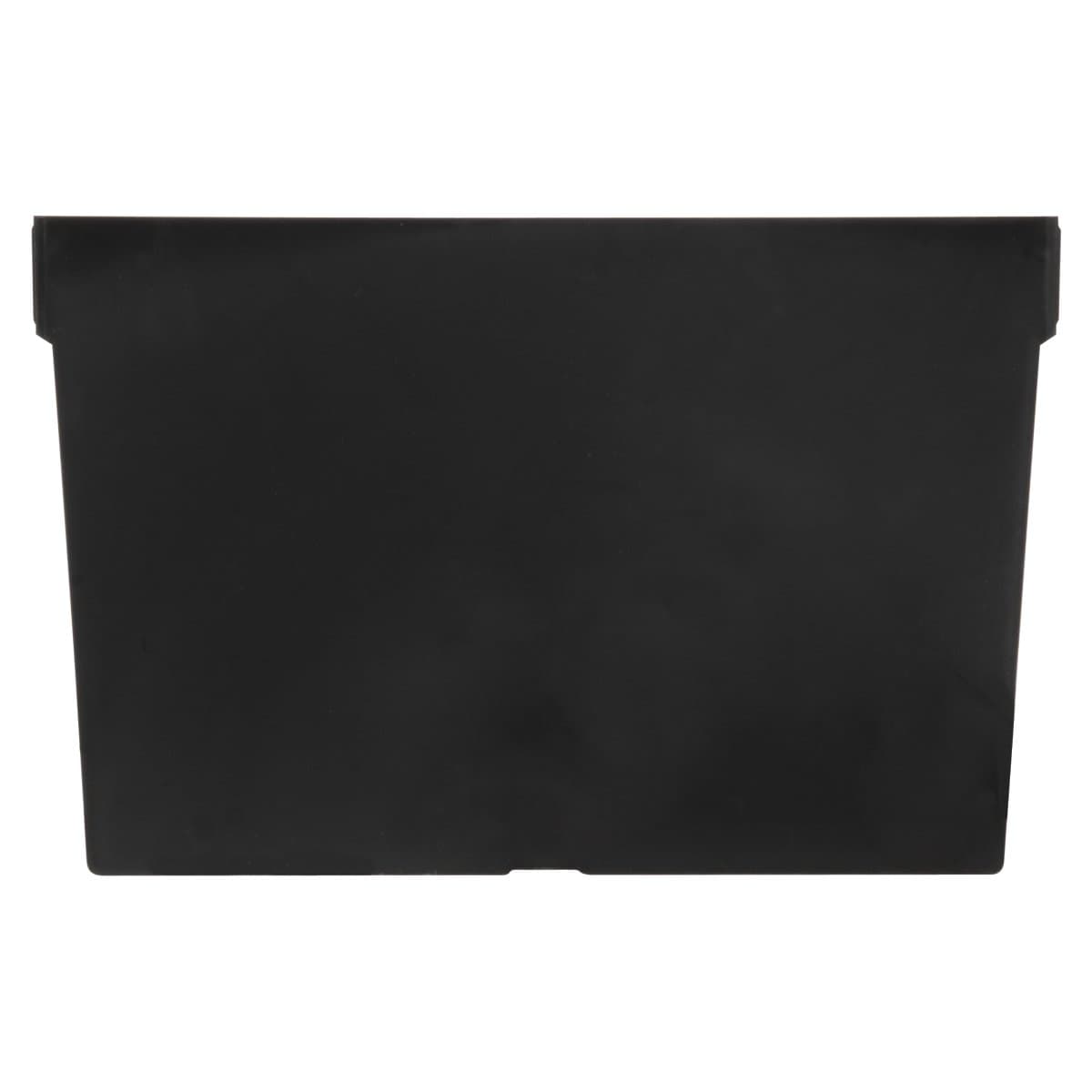 Akro-Mils 40050 Crosswise Width Plastic Divider for 30080, 30088, 30084 ShelfMax Bin Storage Bins, Black, (12-Pack)