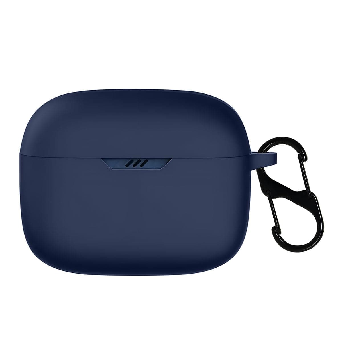 Shockproof Protective Silicone 360° Cover Case with Buckle Designed for JBL Tune 230NC TWS / 235NC (Midnight Blue)