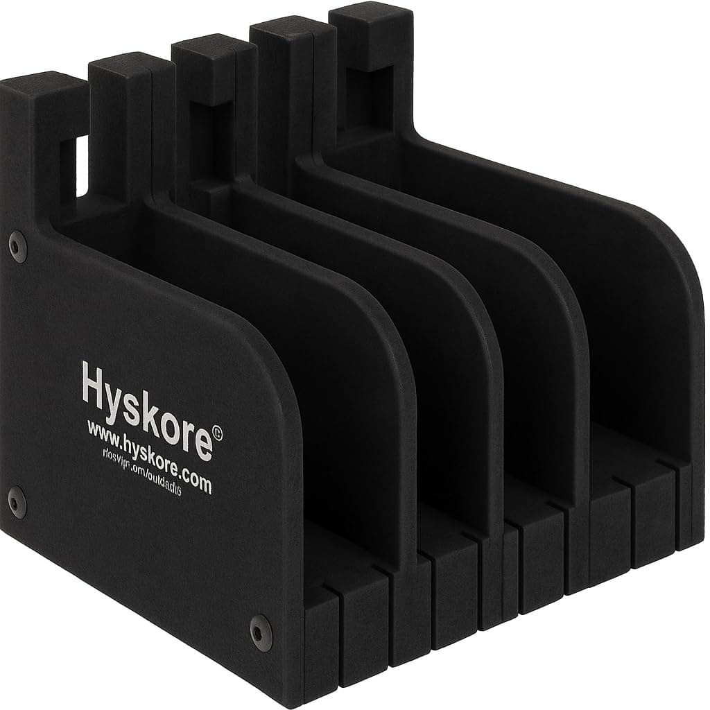 HYSKORE Gun Modular Pistol Rack, Closed Cell High Density Foam, Black