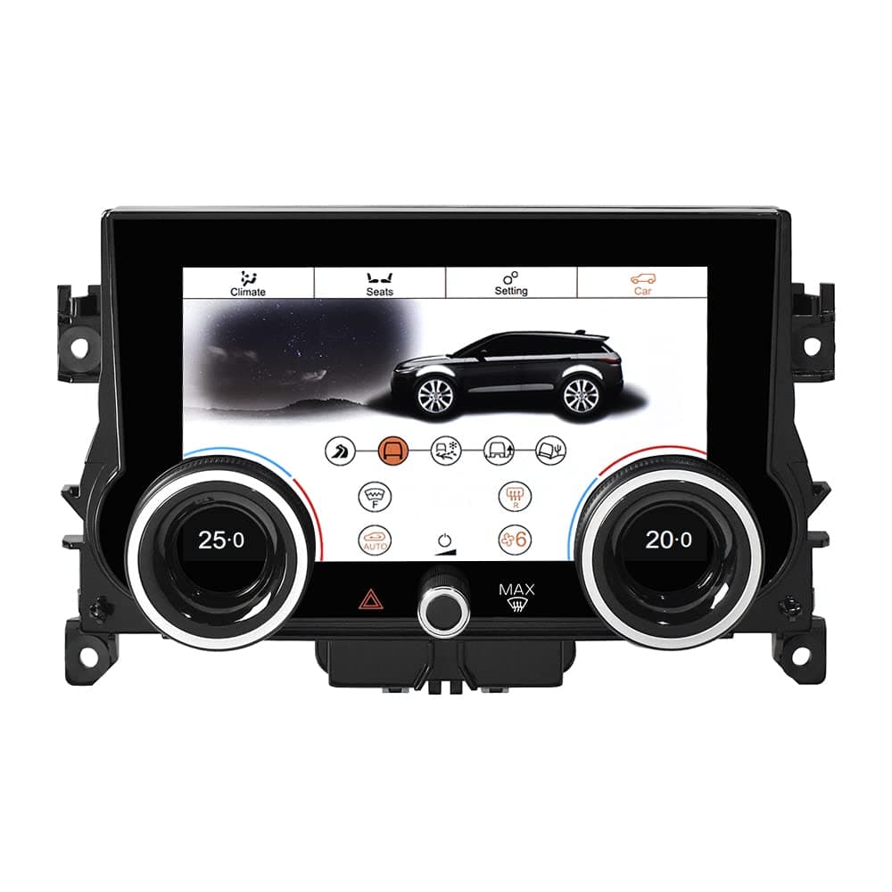 aoonav 7 Inch LCD Climate AC Panel for Land Rover Range Rover Evoque L538 L551 2011-2018 Air Condition Board Temperature Seat Heater Control Touch Screen Plug and Play