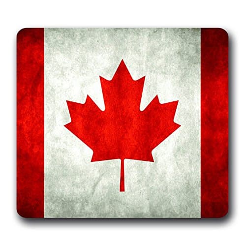 Canada Flag Mouse Pad,(9 x 10 Inch) Non-slip Gaming Mouse Pad