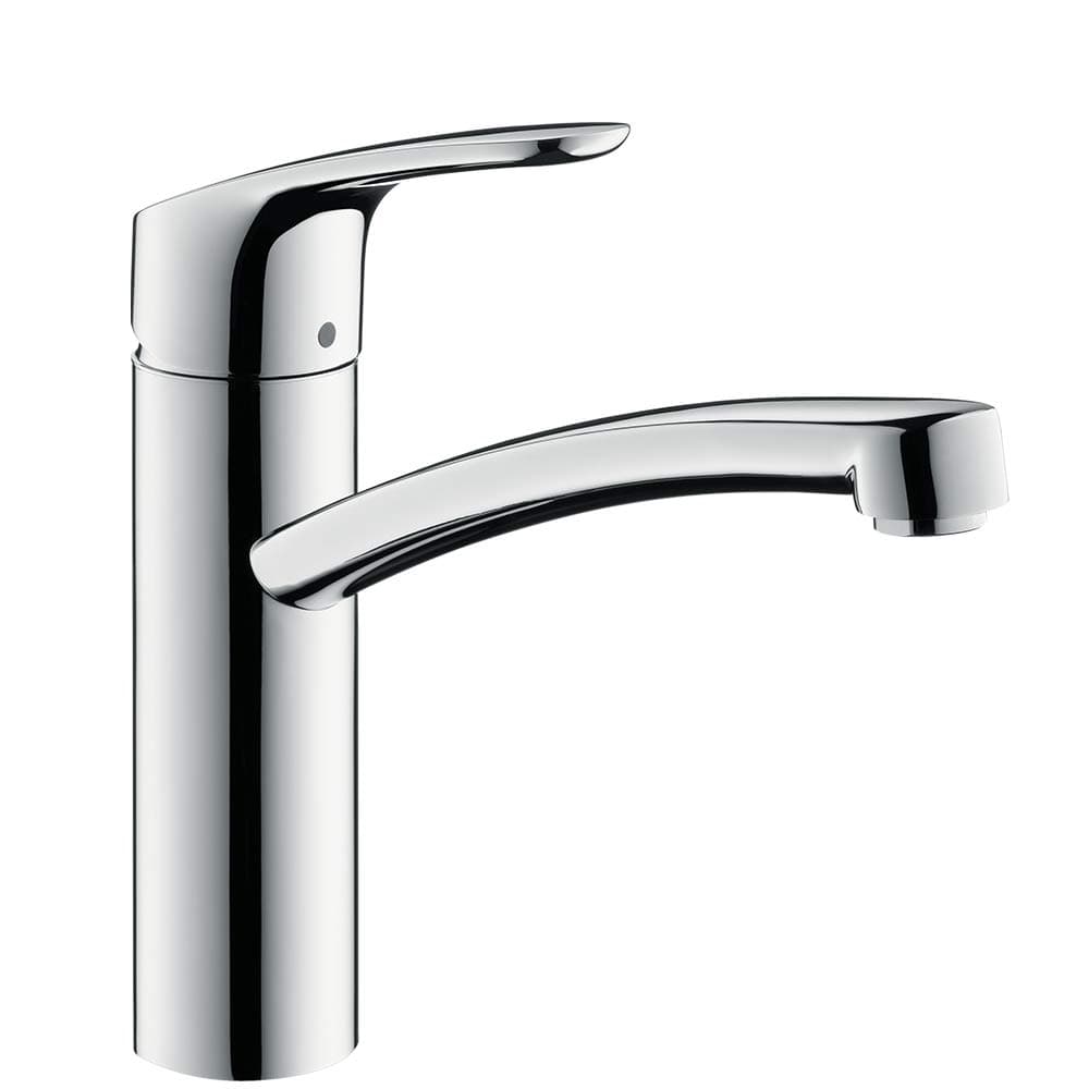 hansgrohe Focus M41 Kitchen Tap 160, Single Spray Mode, Chrome, 31806000
