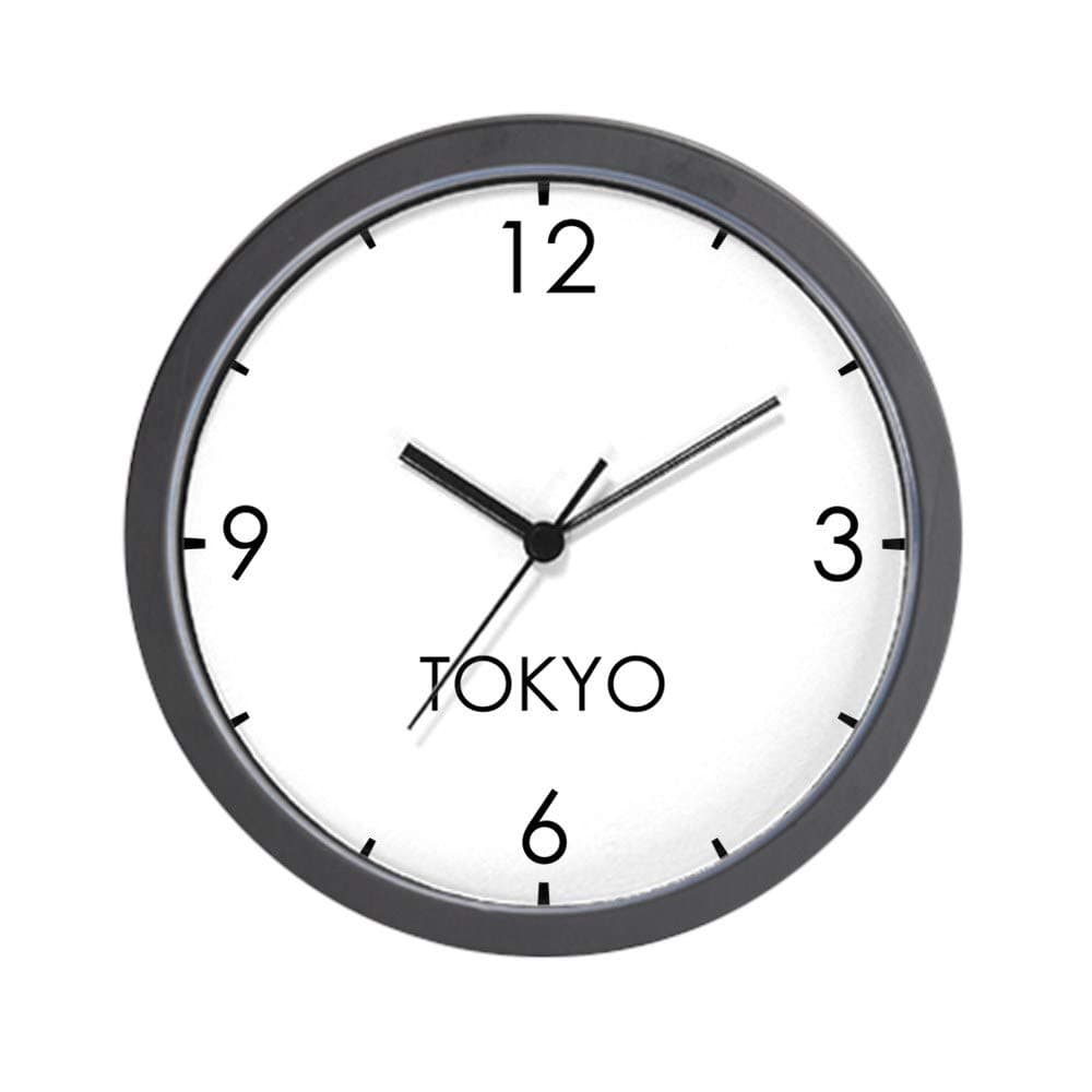 CafePress Tokyo World Clock Unique Decorative 10" Wall Clock