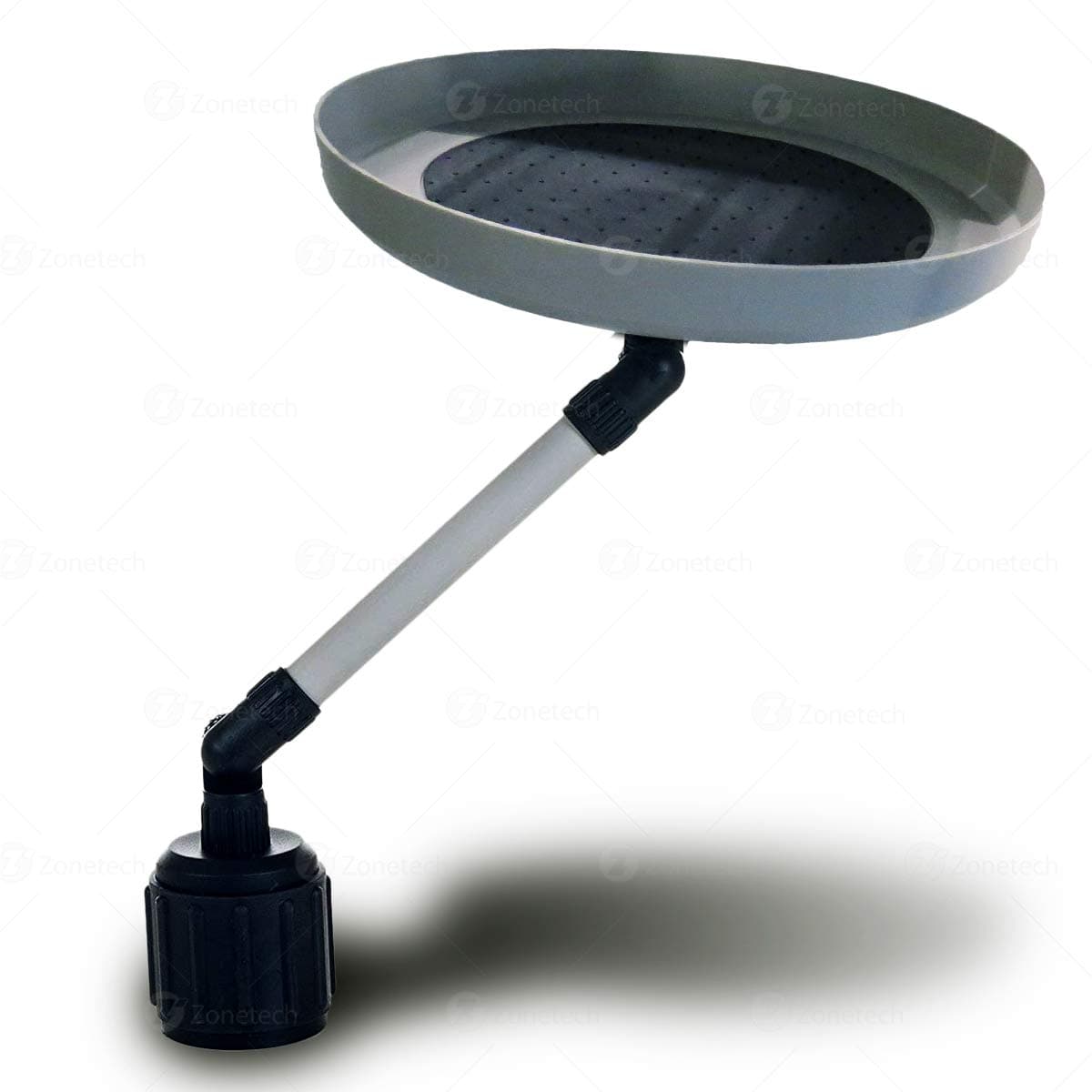 Zone Tech Car Swivel Tray and Storage Bin - Premium Quality 360-Degree Swivel Tray and Storage Bin Fits Most Car Cup Holder