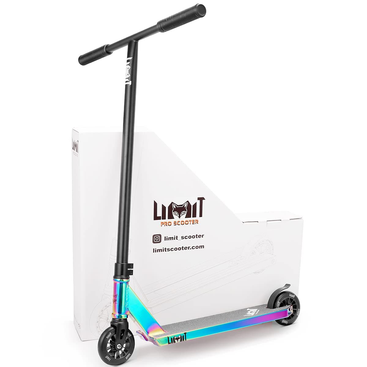 LMT69 Professional Scooter-Trick Scooter-Intermediate Beginner Stunt Scooter Suitable - Children, Teenagers Adults 8 Years Old Above