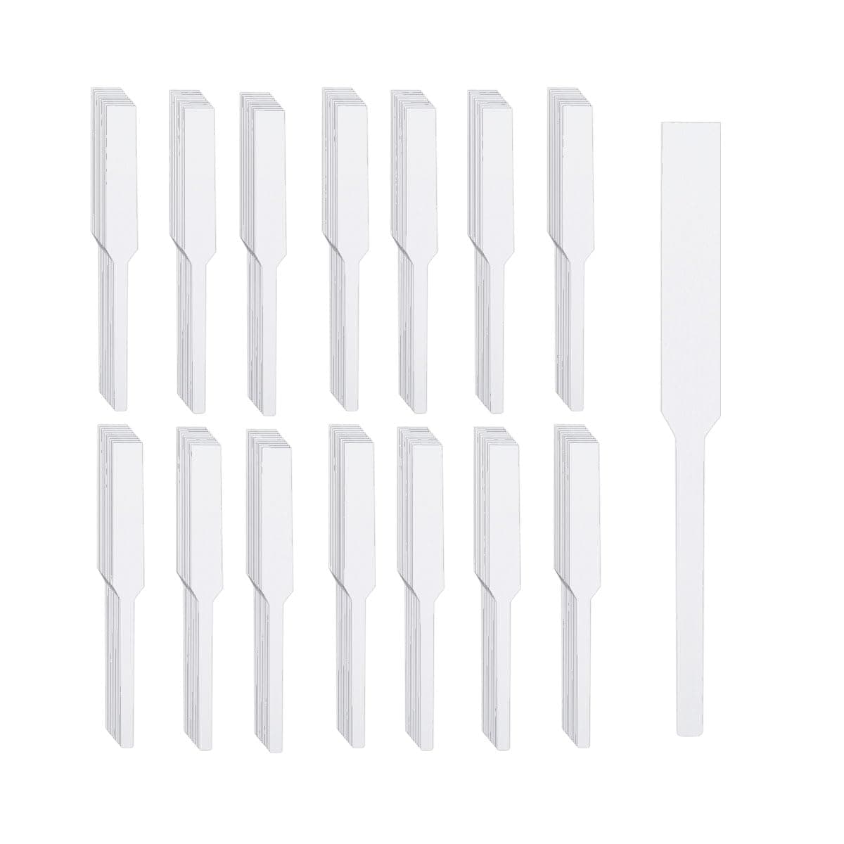 200 Pcs Disposable Perfume Test Strips, Paper Disposable White Perfume Paper Strips, White Perfume Essential Oils Paper Test Strips for Test Aromatherapy Essential Oil Scent