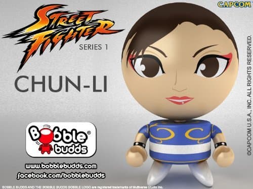 Street Fighter Bobble budds (CHUN-LI)