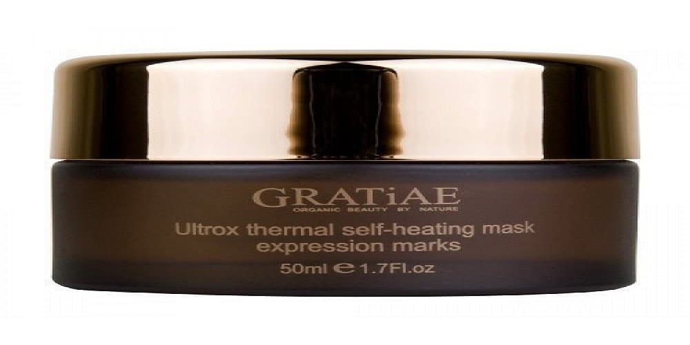 Gratiae Organics Ultrox Expression Marks Self Heating Thermal Mask, 1.7-Ounce