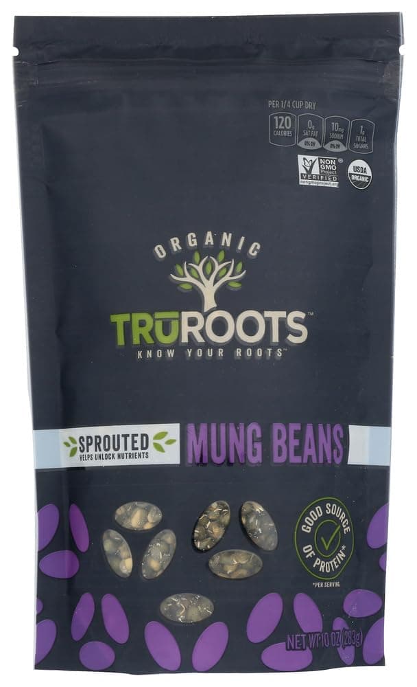 TruRoots Sprouted Mung Beans 24x 10 Oz