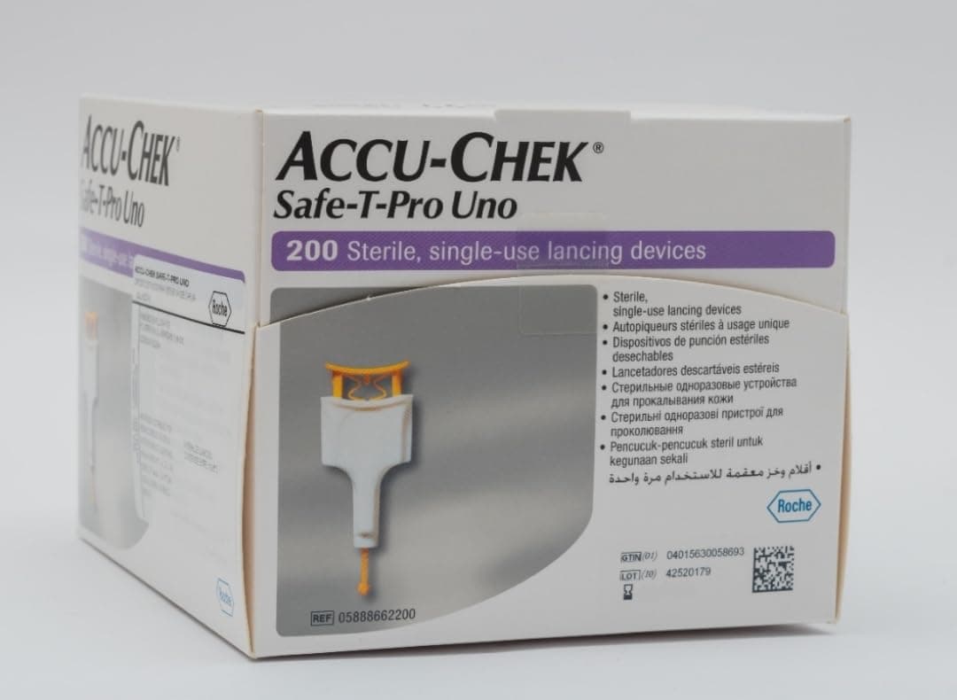 Compatible with Accu-Chek Safe-T-Pro UNO 200 Lancing Devices