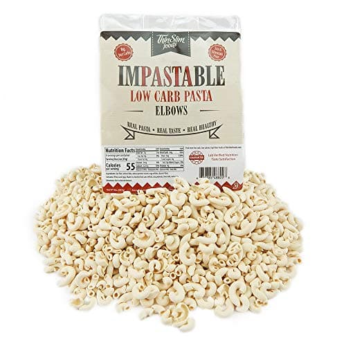ThinSlim Foods Impastable Low Carb Pasta, 6pack (Elbows)