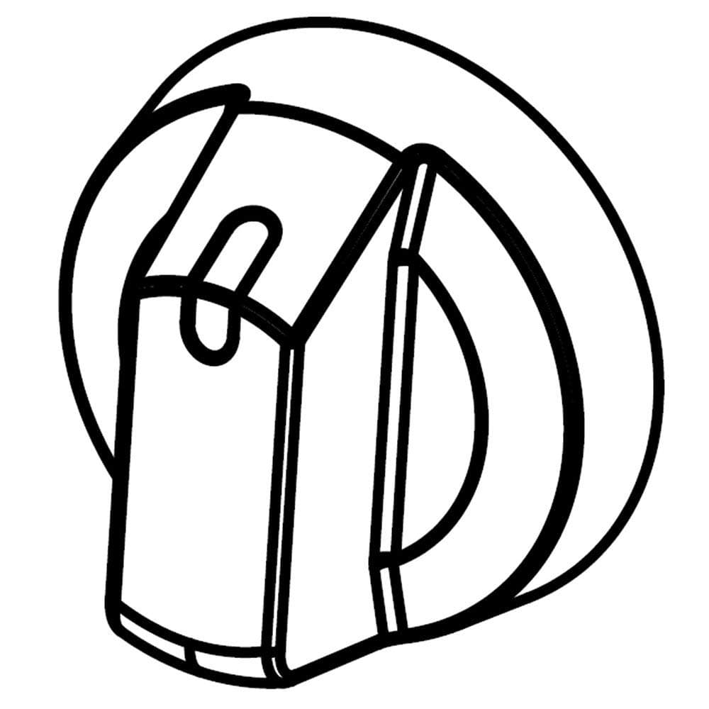 Samsung DG64-00473B Range Surface Burner Knob (Black) Genuine Original Equipment Manufacturer (OEM) Part Black