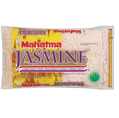 Mahatma Enriched Thai Fragrant Long Grain Jasmine Rice, 5 lb (Pack of 5)