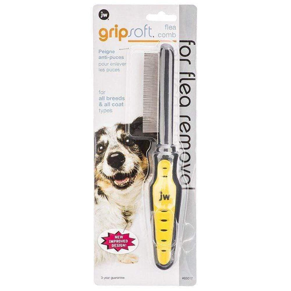 JWGripsoft Grooming Flea Comb Dog Comb for Flea Removal