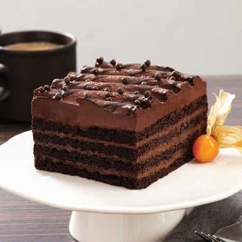 The Original Cakerie Seriously 6 Cut Choc Layer Cake, 179 Ounce -- 2 per case.