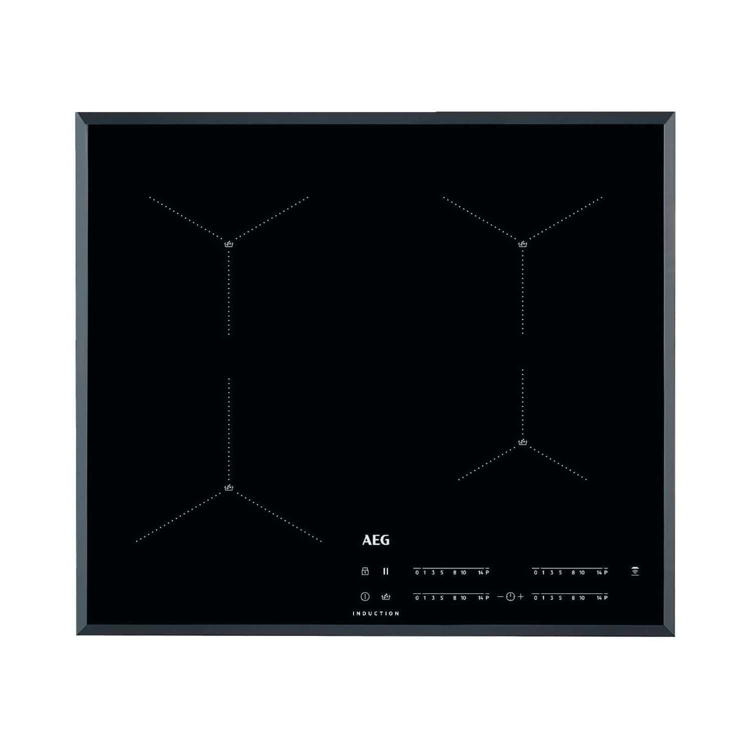 AEG MaxiSense 60cm 4 Zone Induction Hob with Bevelled Edges