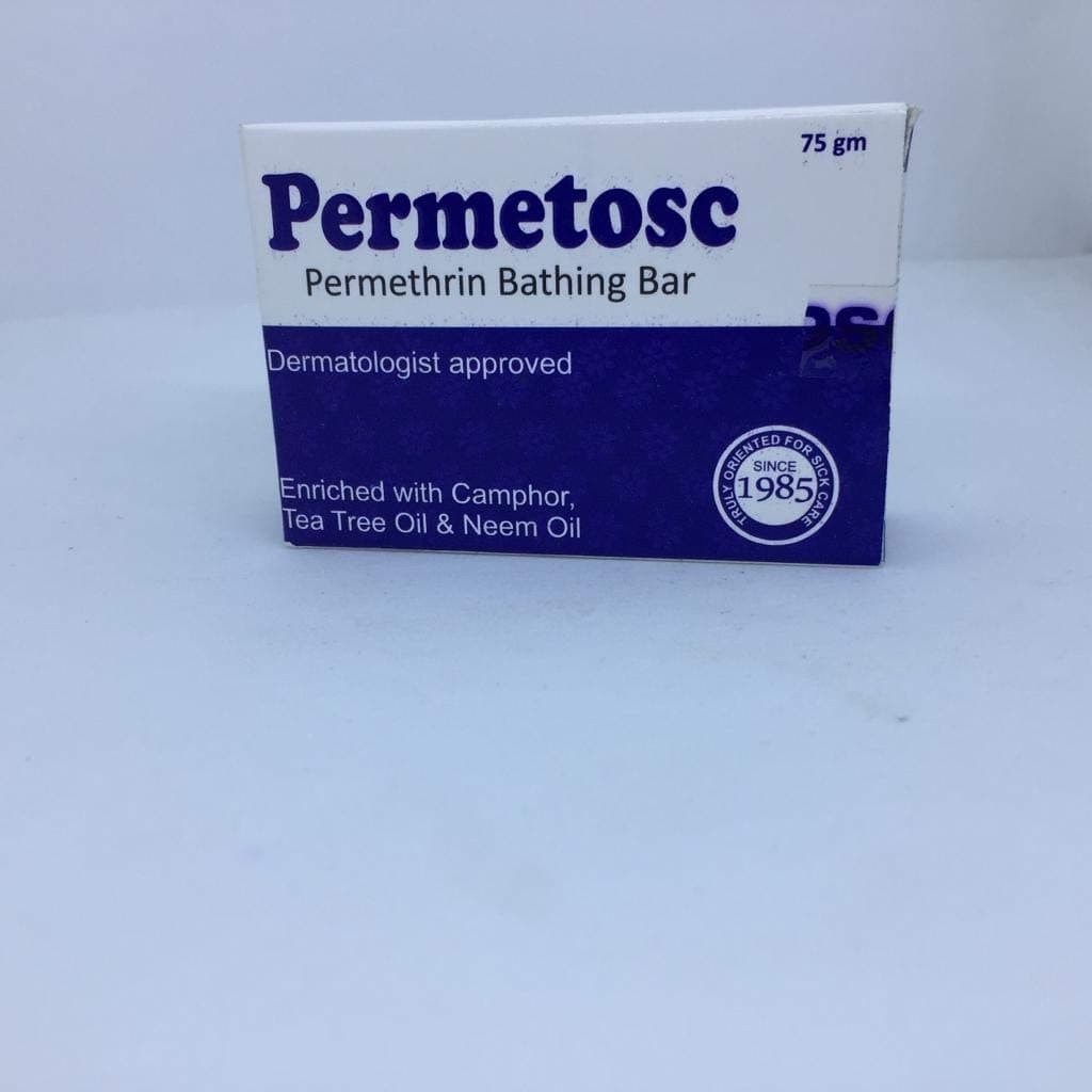 Permetosc Bathing Bar, 75 g (Pack of 2)