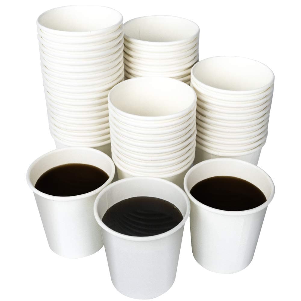 TashiBox 4 oz paper cups, 200 count (4 oz)