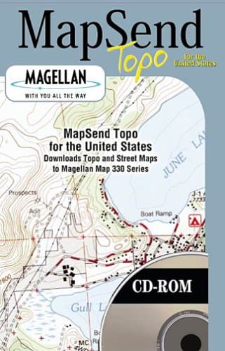 Magellan 980611 MapSend Topo in the US